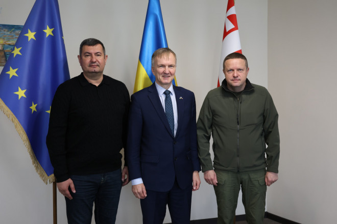 Партнерство і співпраця: Іван Рудницький зустрівся з Надзвичайним і Повноважним Послом Латвійської Республіки в Україні