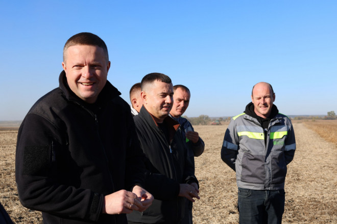 Іван Рудницький ознайомився з ходом осінньо-польових робіт у Луцькому районі