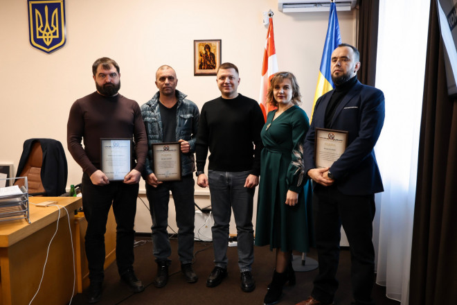 Волинські волонтери отримали подяки від Міністерства у справах ветеранів України