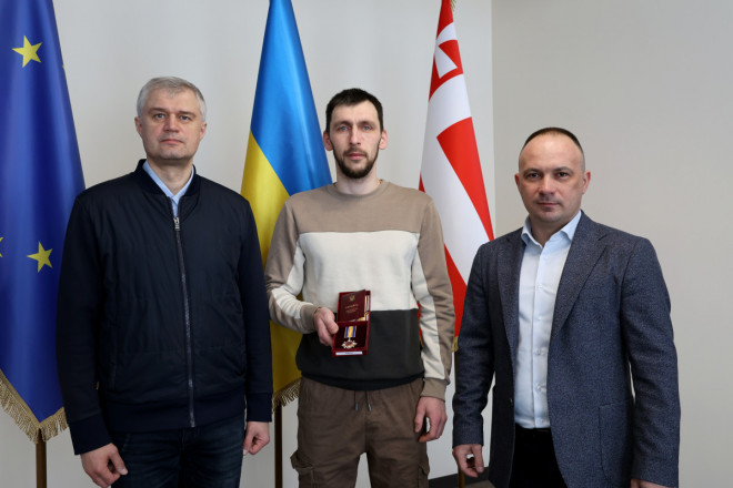 Свідчення мужності: воїн з Волині отримав державну нагороду