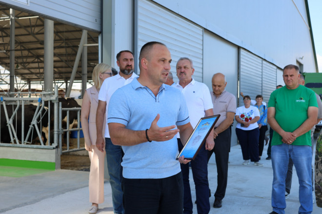 Роман Романюк відвідав фермерське господарство «Прогрес»