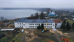 У селі Піща Шацького району  будується нова школа. ФОТО - Фото 1