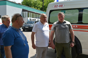 Працівників волинської служби 103 привітали з професійним святом - Фото 1