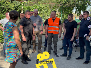 Юрій Погуляйко відвідав село на Херсонщині, яке відбудовує Волинь - Фото 1
