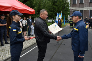 Волинських рятувальників привітали з професійним святом - Фото 1